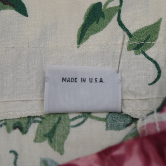 2 Nordic House Designs Floral Print Chintz Cotton Drawstring Bag Vintage - Picture 5 of 10